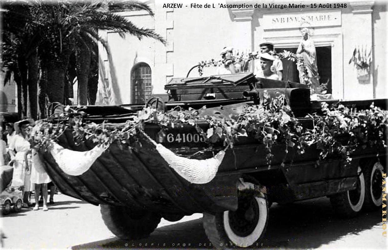 Arzew - Fete2 de l'Assomption de la Vierge Marie - 15 Aout 1948.jpg